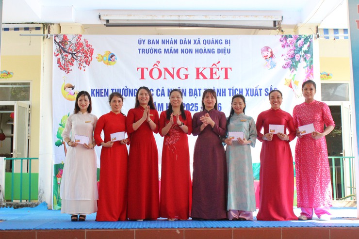 Trường Mầm non Hoàng Diệu tổ chức Hội nghị tổng kết công tác thi đua, khen thưởng năm học 2025 – 2026- Ảnh 6.