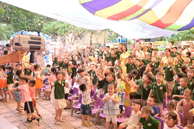 Trường mầm non Thạch Bàn rộn ràng ngày tổng kết – Hân hoan Chào hè 2026- Ảnh 13.