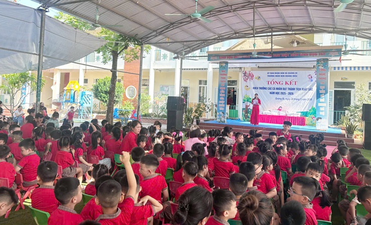 Trường Mầm non Hoàng Diệu tổ chức Hội nghị tổng kết công tác thi đua, khen thưởng năm học 2025 – 2026- Ảnh 7.