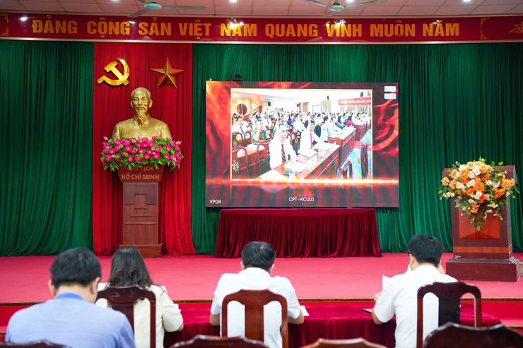 Thượng Phúc tham dự trực tuyến Hội nghị HĐND toàn quốc triển khai phương hướng, nhiệm vụ nhiệm kỳ 2026 - 2031- Ảnh 2.