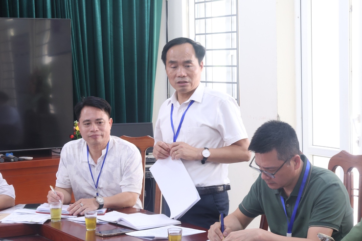 Ban Chỉ đạo thi tuyển sinh vào lớp 10 THPT xã Hòa Phú tổ chức kiểm tra công tác chuẩn bị cho kỳ thi tuyển sinh vào lớp 10- Ảnh 9.