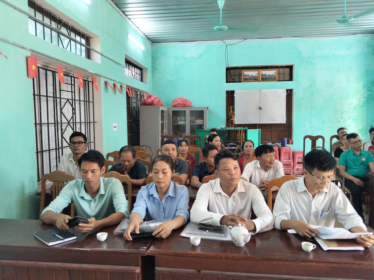 Hội Nông dân xã Phúc Lộc công bố Quyết định và ra mắt Câu lạc bộ Nông dân bảo vệ môi trường thôn Bãi Đồn, Bãi Cháy- Ảnh 2.