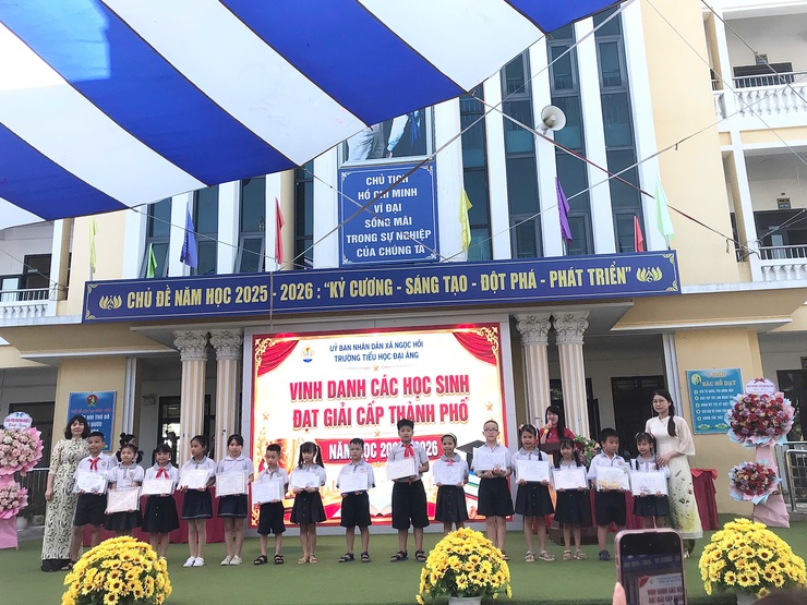 KHÉP LẠI MỘT NĂM HỌC THÀNH CÔNG – TRƯỜNG TIỂU HỌC ĐẠI ÁNG TỔ CHỨC LỄ TỔNG KẾT NĂM HỌC 2025 – 2026- Ảnh 4.