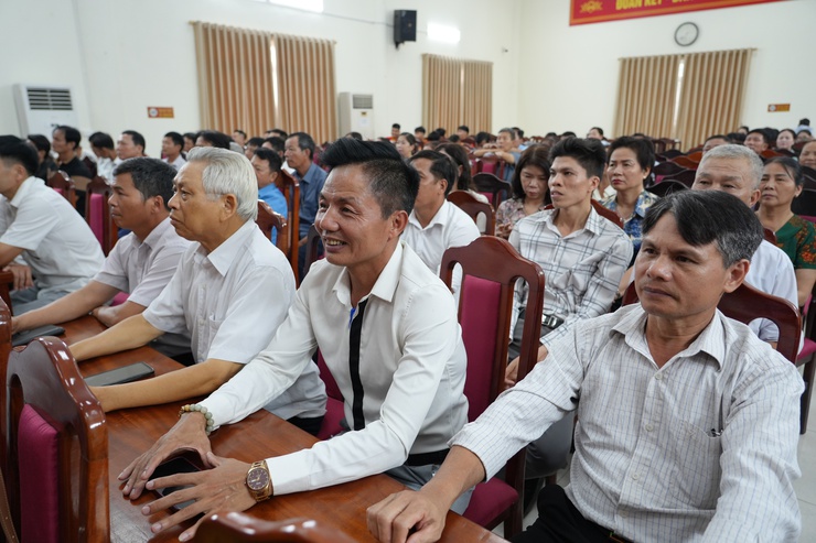 Ký kết chương trình phối hợp giữa UBND và Uỷ ban MTTQ xã hợp tác thực hiện Nghị quyết 57- Ảnh 4.