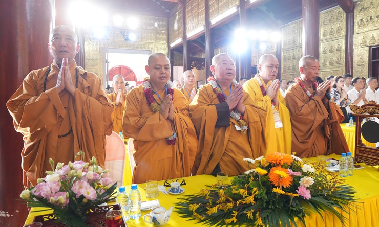 Ban trị sự giáo hội Phật giáo liên xã Gia Lâm tổ chức Đại lễ Phật đản Phật lịch 2570- Ảnh 2.