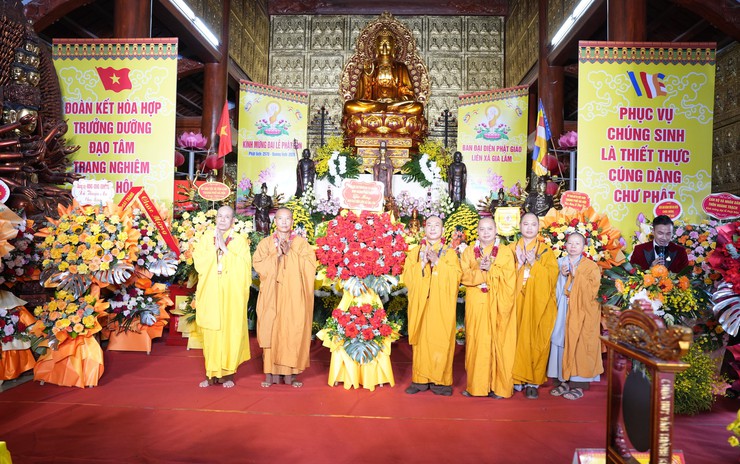 Ban trị sự giáo hội Phật giáo liên xã Gia Lâm tổ chức Đại lễ Phật đản Phật lịch 2570- Ảnh 4.