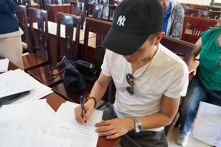 Phường Chương Mỹ tổ chức hội nghị kết thúc công khai và tiếp thu ý kiến về phương án dự thảo bồi thường, hỗ trợ, tái định cư dự án quốc lộ 6- Ảnh 7.