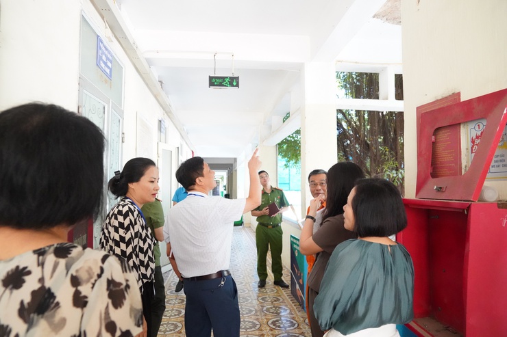 Phường Chương Mỹ kiểm tra công tác chuẩn bị kỳ thi tuyển sinh vào lớp 10 THPT năm học 2026 – 2027- Ảnh 2.