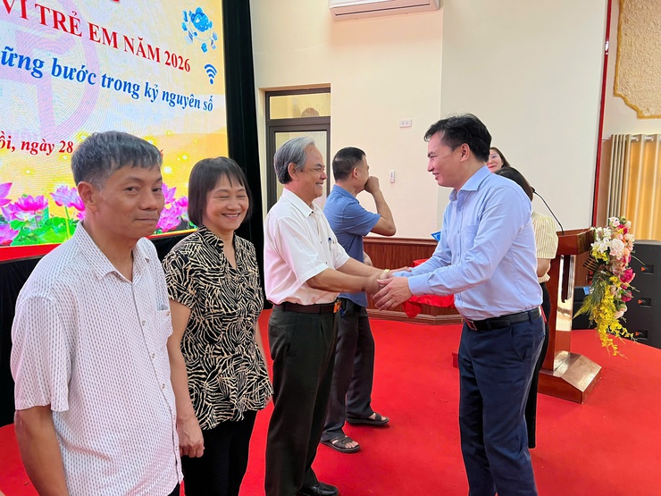 Lễ phát động Tháng hành động vì trẻ em năm 2026: Chung tay xây dựng môi trường an toàn, hạnh phúc cho trẻ em trong kỷ nguyên số- Ảnh 8.