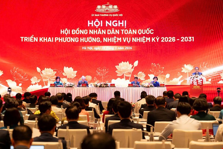 XÃ VĨNH THANH DỰ HỘI NGHỊ HỘI ĐỒNG NHÂN DÂN TOÀN QUỐC TRIỂN KHAI PHƯƠNG HƯỚNG, NHIỆM VỤ NHIỆM KỲ 2026-2031- Ảnh 1.