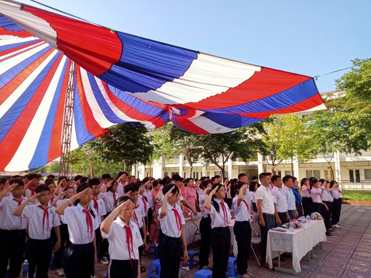 TRƯỜNG THCS ĐẠI ÁNG: TRANG TRỌNG TỔ CHỨC LỄ TỔNG KẾT, TUYÊN DƯƠNG GIÁO VIÊN VÀ HỌC SINH XUẤT SẮC NĂM HỌC 2025 – 2026- Ảnh 6.
