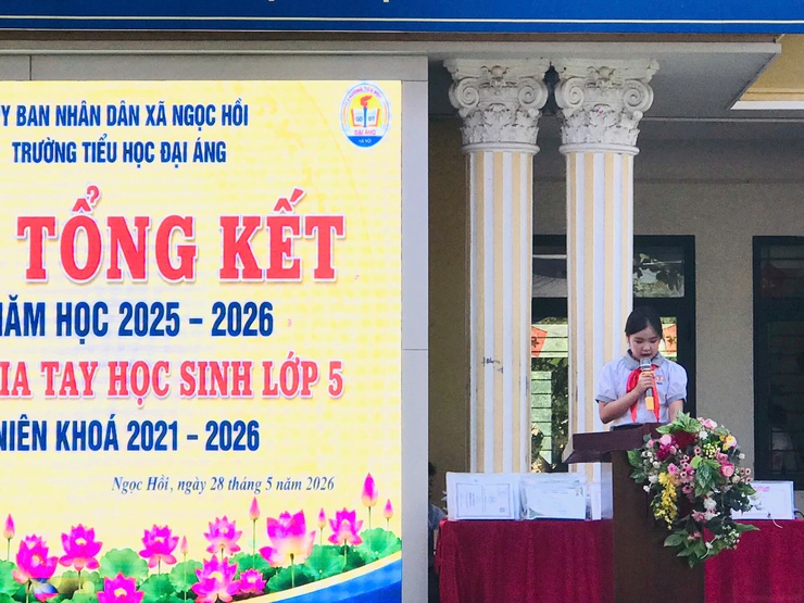 KHÉP LẠI MỘT NĂM HỌC THÀNH CÔNG – TRƯỜNG TIỂU HỌC ĐẠI ÁNG TỔ CHỨC LỄ TỔNG KẾT NĂM HỌC 2025 – 2026- Ảnh 2.