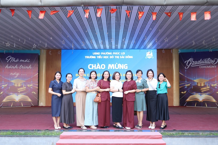 Phường Phúc Lợi đón đoàn công tác xã Hồng Vân tham quan, học tập kinh nghiệm mô hình giáo dục chất lượng cao- Ảnh 8.