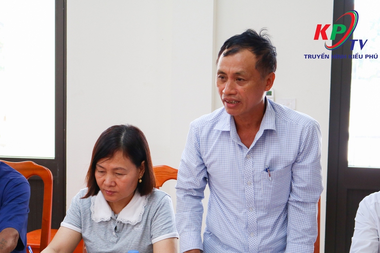 Ban Chỉ đạo thực hiện Quy chế dân chủ cơ sở xã Kiều Phú đã tổ chức hội nghị kiểm tra thực hiện QCDC ở cơ sở đợt 1 năm 2026 tại thôn Phú Mỹ- Ảnh 7.