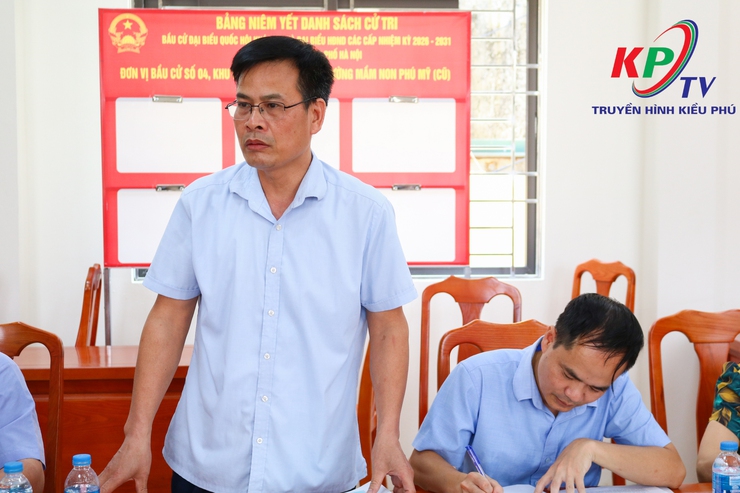 Ban Chỉ đạo thực hiện Quy chế dân chủ cơ sở xã Kiều Phú đã tổ chức hội nghị kiểm tra thực hiện QCDC ở cơ sở đợt 1 năm 2026 tại thôn Phú Mỹ- Ảnh 6.