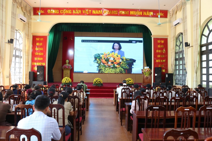 Xã Quảng Bị tham dự Lễ phát động Tháng hành động vì trẻ em năm Thành phố Hà Nội năm 2026- Ảnh 2.