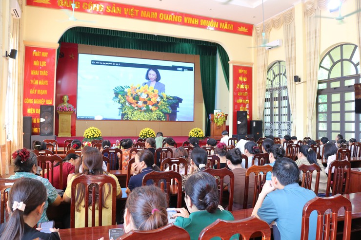 Xã Quảng Bị tham dự Lễ phát động Tháng hành động vì trẻ em năm Thành phố Hà Nội năm 2026- Ảnh 3.