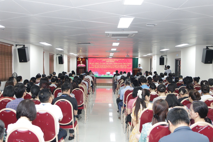 Sở Y tế Hà Nội tổ chức hội nghị quán triệt, triển khai thực hiện các Nghị quyết của Trung ương và Thành phố- Ảnh 1.