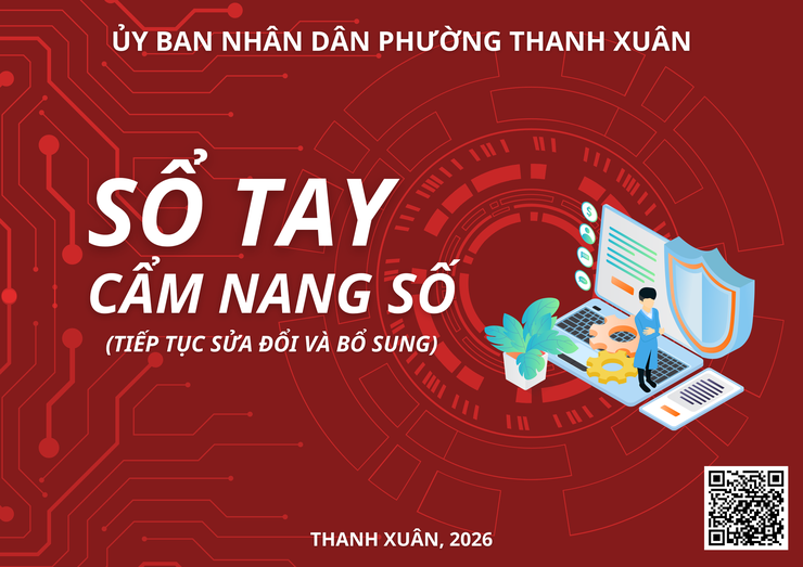 Phát hành “Sổ tay Cẩm nang số” – Đồng hành cùng Nhân dân phường Thanh Xuân trong chuyển đổi số- Ảnh 1.