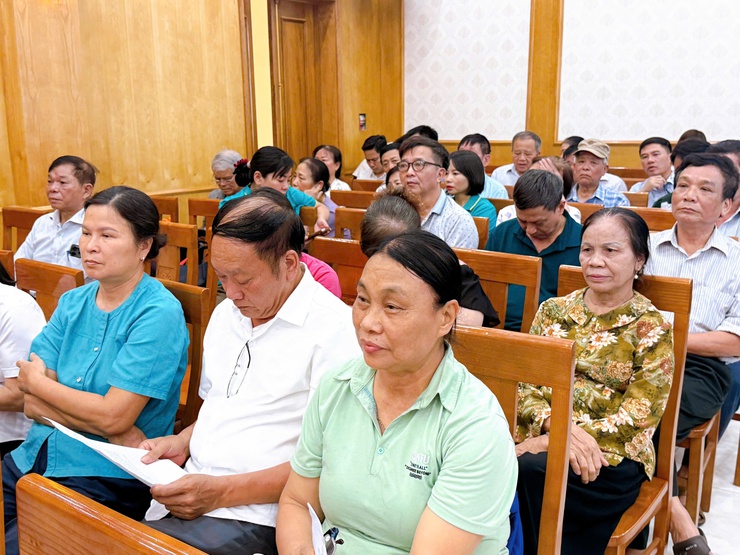 Phường Thanh Liệt tọa đàm nâng cao giải pháp khắc phục điểm nghẽn vệ sinh môi trường- Ảnh 5.