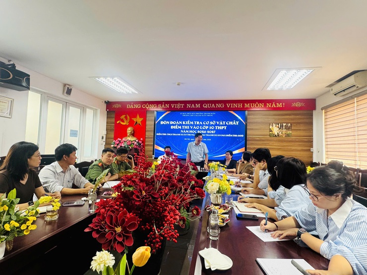 Phường Thanh Xuân sẵn sàng các điều kiện tổ chức Kỳ thi tuyển sinh vào lớp 10 THPT năm học 2026-2027- Ảnh 1.
