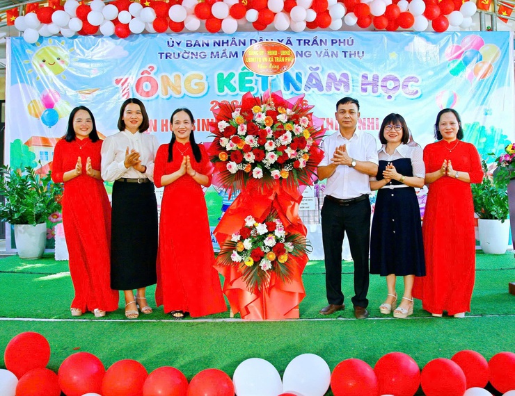 Lễ tổng kết năm học tại trường mầm non Hoàng Văn Thụ- Ảnh 7.