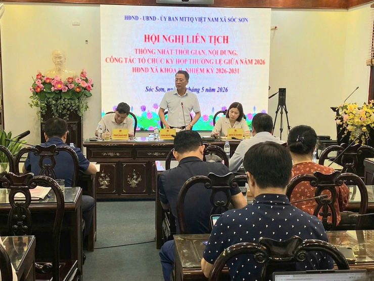 HĐND XÃ SÓC SƠN CHUẨN BỊ CÁC ĐIỀU KIỆN TỔ CHỨC KỲ HỌP THƯỜNG LỆ GIỮA NĂM 2026- Ảnh 1.