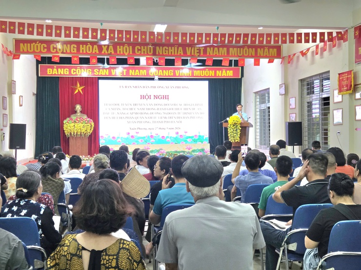 Phường Xuân Phương: Tăng cường tuyên truyền, tạo đồng thuận thực hiện Dự án đường 70 vì sự phát triển của địa phương- Ảnh 1.