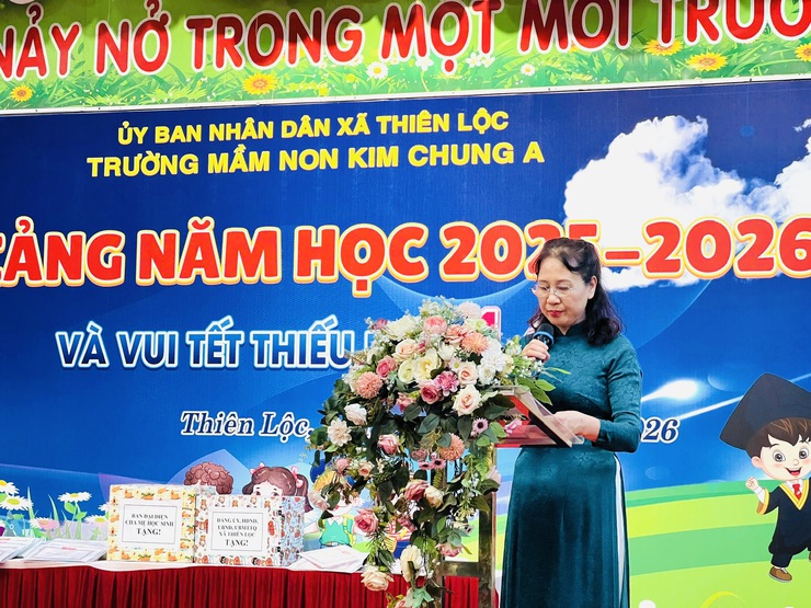 Trường Mầm non Kim Chung A tổng kết năm học 2025 – 2026 và vui Tết Thiếu nhi 1/6- Ảnh 2.