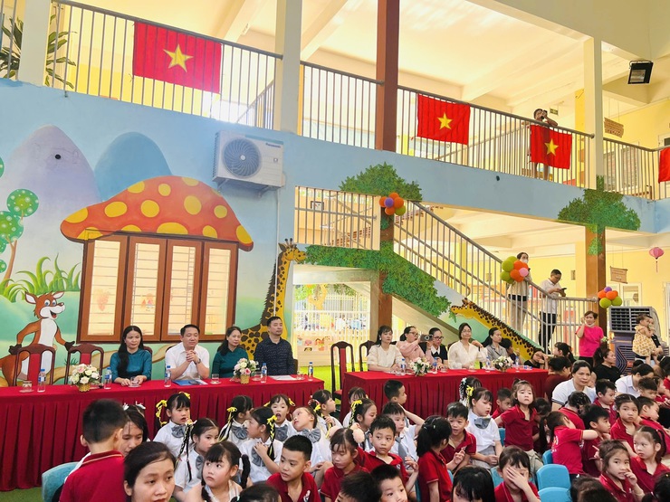 Trường Mầm non Kim Chung A tổng kết năm học 2025 – 2026 và vui Tết Thiếu nhi 1/6- Ảnh 1.