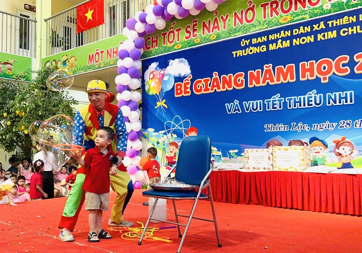Trường Mầm non Kim Chung A tổng kết năm học 2025 – 2026 và vui Tết Thiếu nhi 1/6- Ảnh 6.