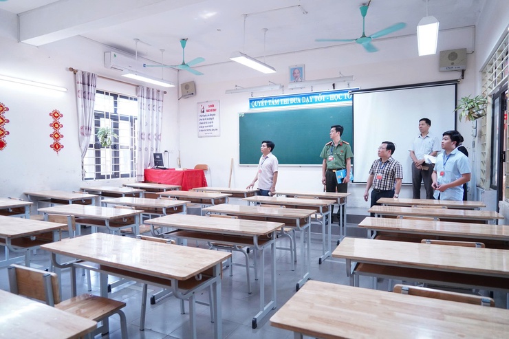 Phường Chương Mỹ kiểm tra công tác chuẩn bị kỳ thi tuyển sinh vào lớp 10 THPT năm học 2026 – 2027- Ảnh 9.