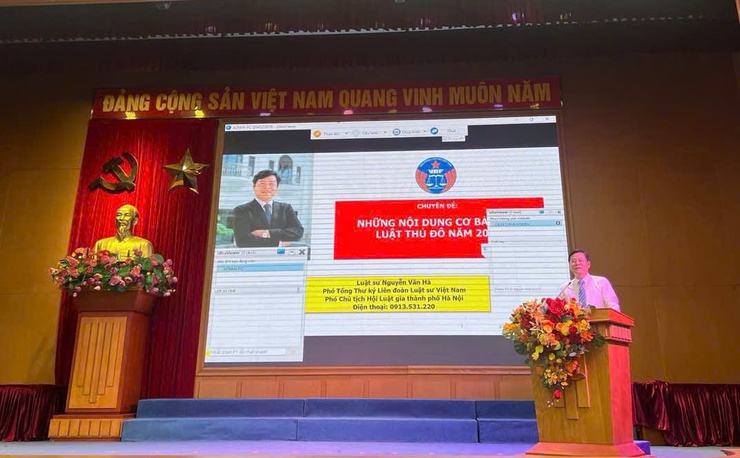 Phường Thanh Xuân tổ chức hội nghị Tuyên truyền Luật Thủ đô năm 2026- Ảnh 2.