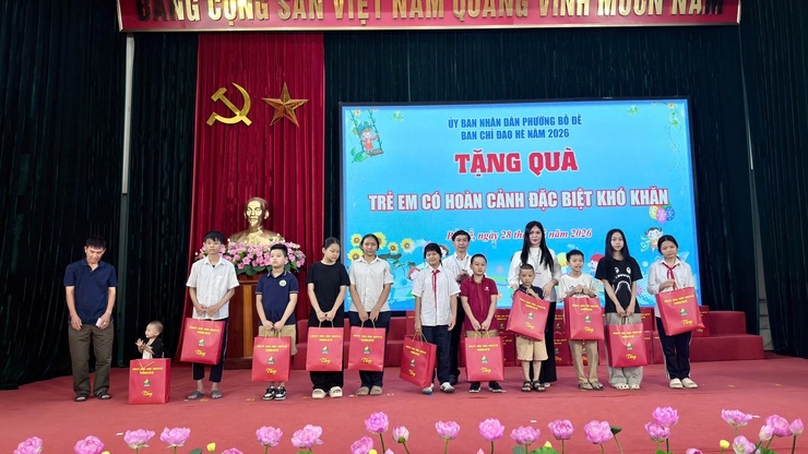 PHƯỜNG BỒ ĐỀ TỔ CHỨC LỄ PHÁT ĐỘNG THÁNG HÀNH ĐỘNG VÌ TRẺ EM VÀ KHAI MẠC HÈ NĂM 2026- Ảnh 5.
