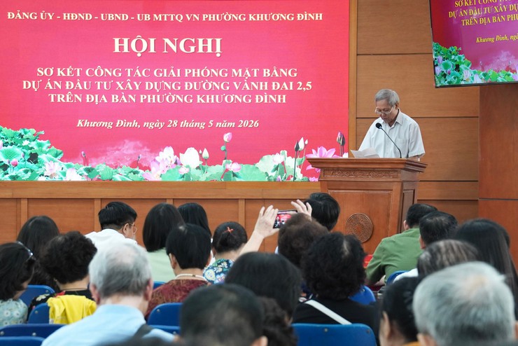 Hà Nội: Phường Khương Đình lấy sự hài lòng của nhân dân làm thước đo cho hiệu quả công tác giải phóng mặt bằng
- Ảnh 7.