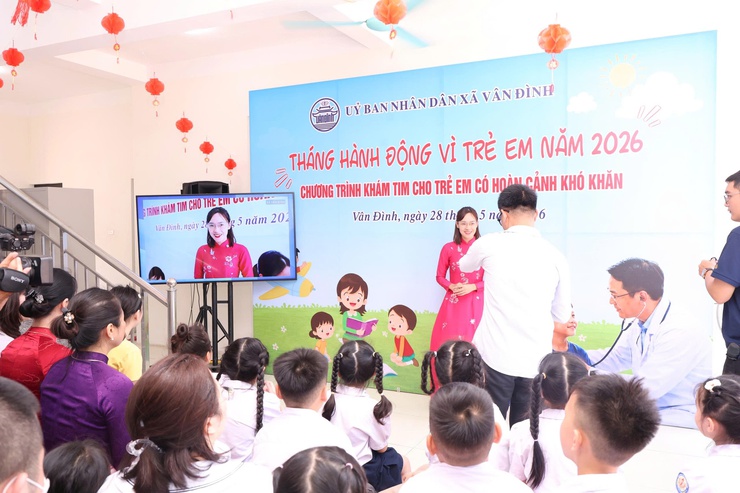 XÃ VÂN ĐÌNH PHÁT ĐỘNG THÁNG HÀNH ĐỘNG VÌ TRẺ EM VÀ KHAI MẠC HOẠT ĐỘNG HÈ NĂM 2026- Ảnh 5.
