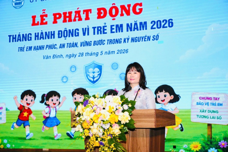XÃ VÂN ĐÌNH PHÁT ĐỘNG THÁNG HÀNH ĐỘNG VÌ TRẺ EM VÀ KHAI MẠC HOẠT ĐỘNG HÈ NĂM 2026- Ảnh 1.