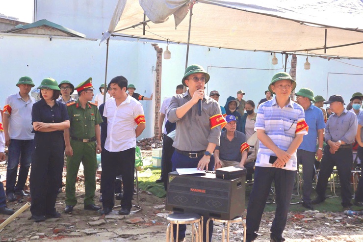 Phường Từ Liêm hoàn thành giải phóng mặt bằng dự án Hồ điều hòa Phú Đô- Ảnh 1.