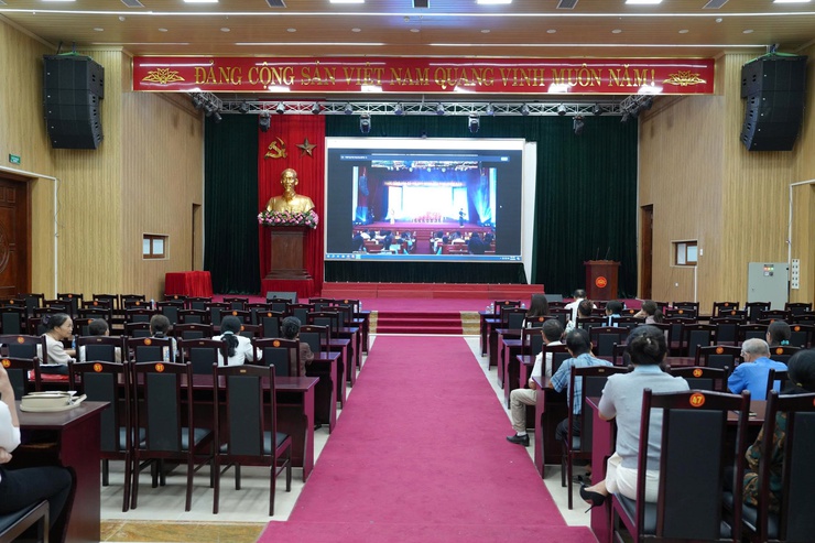 Xã Thanh Oai dự hội nghị trực tuyến Lễ phát động Tháng hành động vì trẻ em Thành phố Hà Nội năm 2026- Ảnh 1.