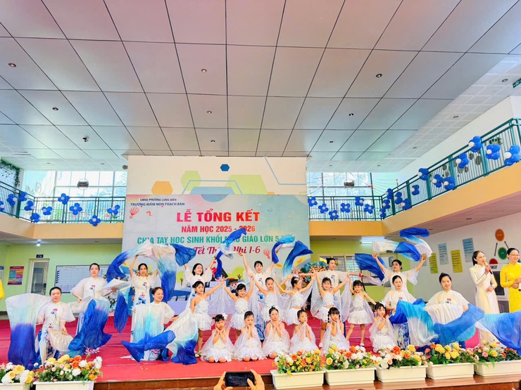 Trường mầm non Thạch Bàn rộn ràng ngày tổng kết – Hân hoan Chào hè 2026- Ảnh 1.