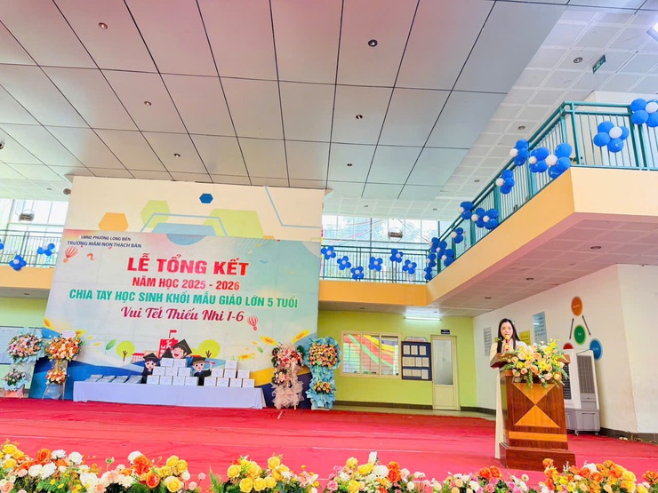 Trường mầm non Thạch Bàn rộn ràng ngày tổng kết – Hân hoan Chào hè 2026- Ảnh 6.