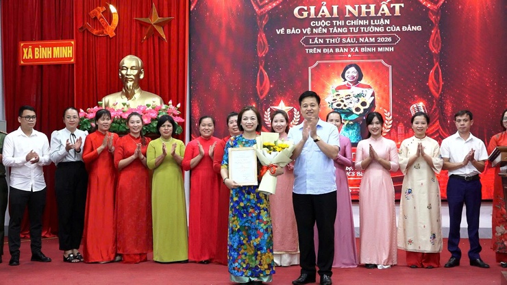 Bình Minh tổng kết cuộc thi chính luận bảo vệ nền tảng tư tưởng của Đảng lần thứ VI- Ảnh 4.