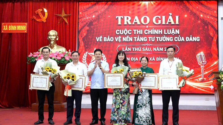 Bình Minh tổng kết cuộc thi chính luận bảo vệ nền tảng tư tưởng của Đảng lần thứ VI- Ảnh 3.