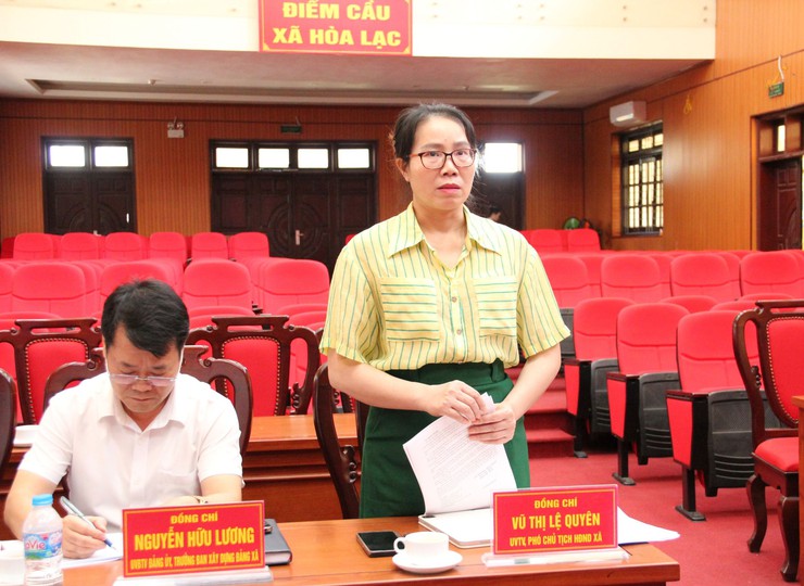 Đồng chí Đồng Phước An chủ trì hội nghị cho ý kiến các nội dung trọng tâm của HĐND xã- Ảnh 4.