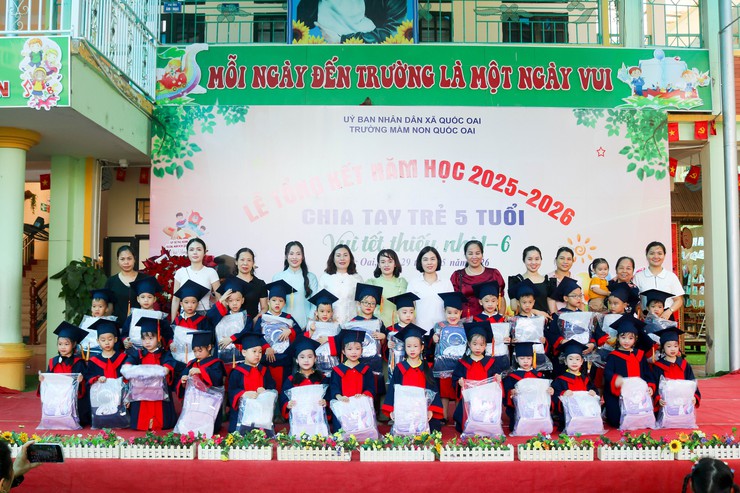 Trường Mầm non Quốc Oai tổng kết năm học 2025 – 2026 với nhiều kết quả nổi bật- Ảnh 10.