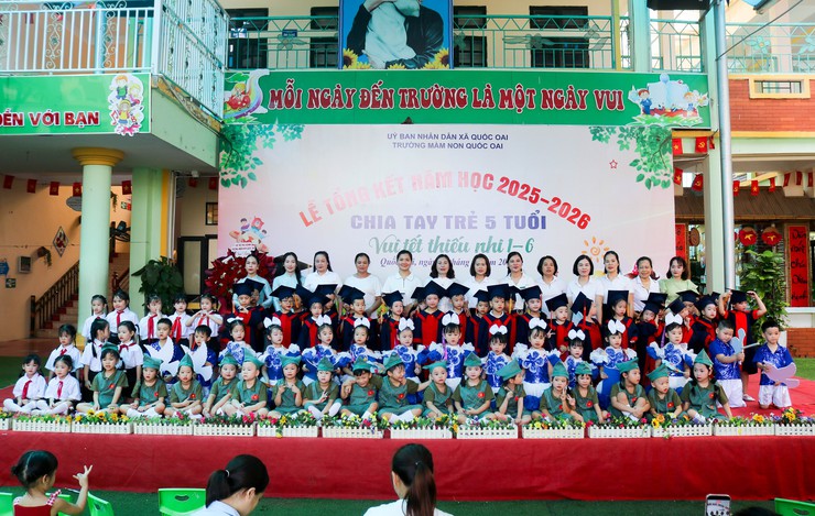 Trường Mầm non Quốc Oai tổng kết năm học 2025 – 2026 với nhiều kết quả nổi bật- Ảnh 20.