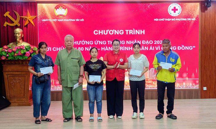 Phường Tây Hồ tổng kết Tháng nhân đạo năm 2026: Lan tỏa hành trình nhân ái vì cộng đồng- Ảnh 12.