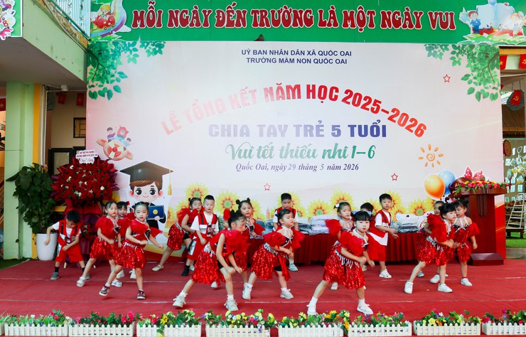 Trường Mầm non Quốc Oai tổng kết năm học 2025 – 2026 với nhiều kết quả nổi bật- Ảnh 12.