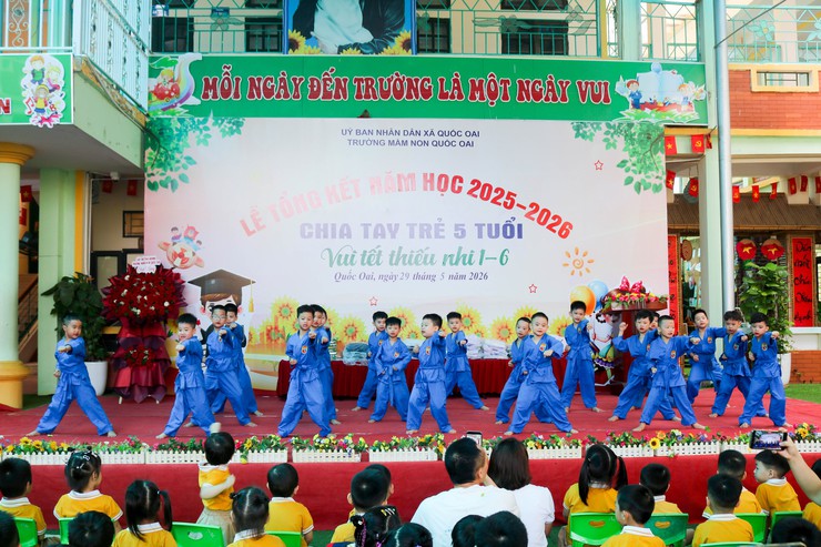 Trường Mầm non Quốc Oai tổng kết năm học 2025 – 2026 với nhiều kết quả nổi bật- Ảnh 13.