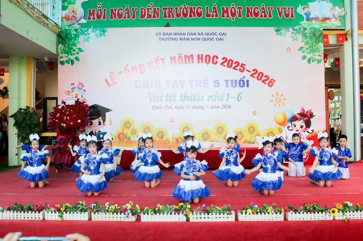 Trường Mầm non Quốc Oai tổng kết năm học 2025 – 2026 với nhiều kết quả nổi bật- Ảnh 16.